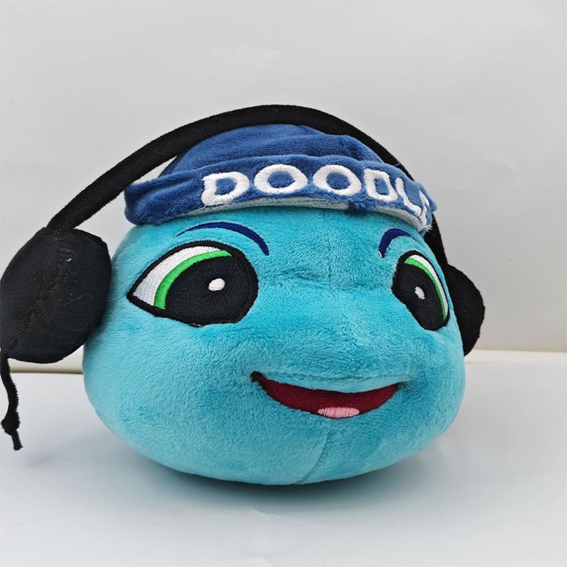 New Super Cool Roblox Doodle and Arkey Plush Plush Plush Toy Ornament Children's Play Companionship Christmas Gift