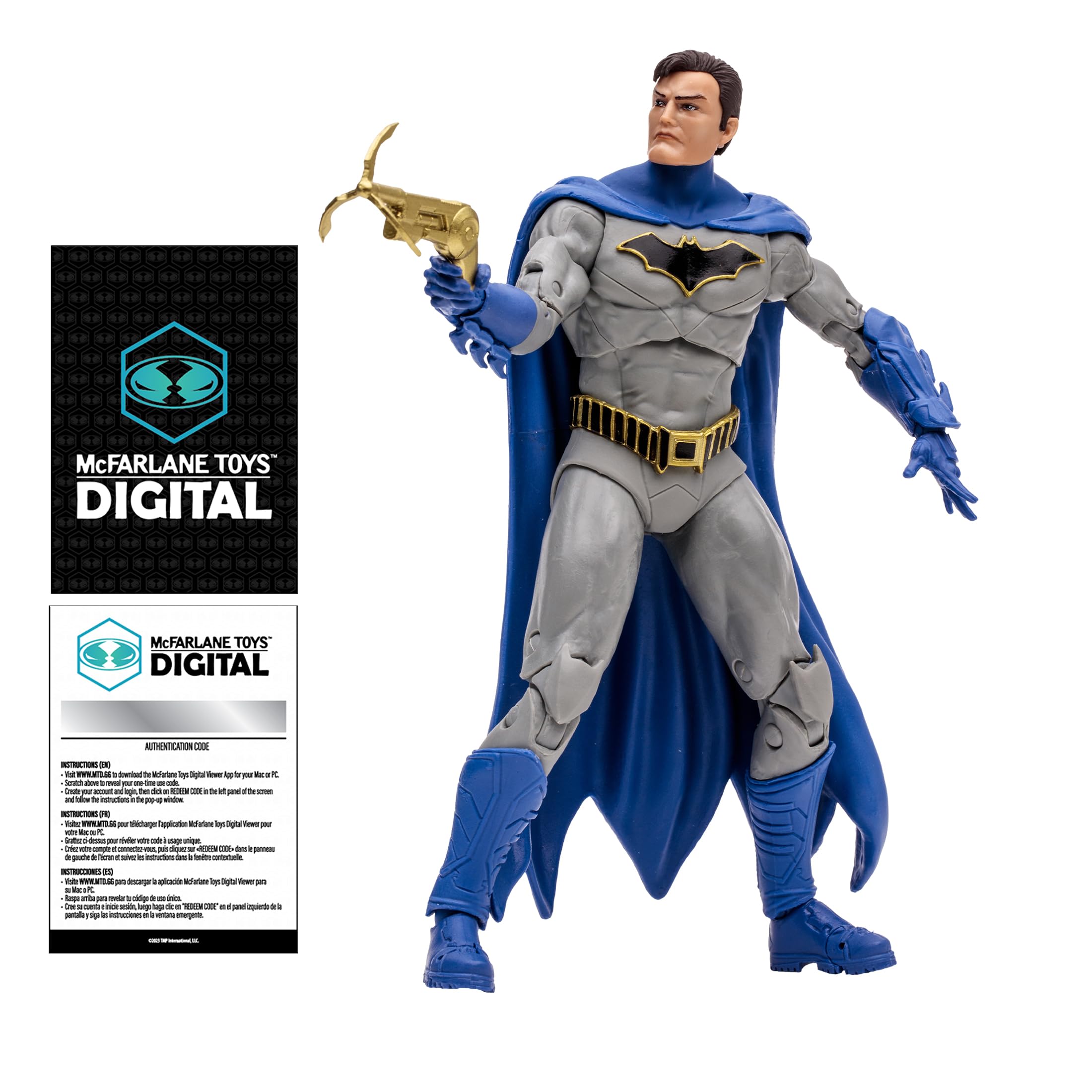 

McFarlane Toys - DC Direct Бэтмен (DC Возрождение) 7-дюймовая фигурка с цифровым коллекционным предметом