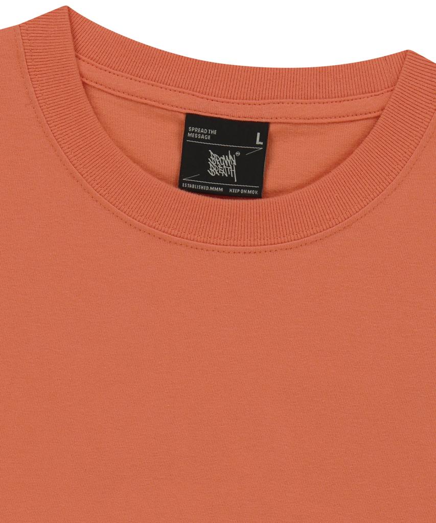 BROWNBREATH Crush Tag Ollie Tee - Orange