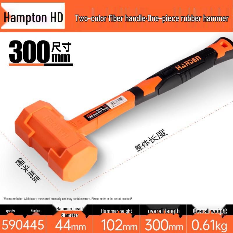 Handon Gummihammer ohne Rückschlag für die Fliesenverlegung