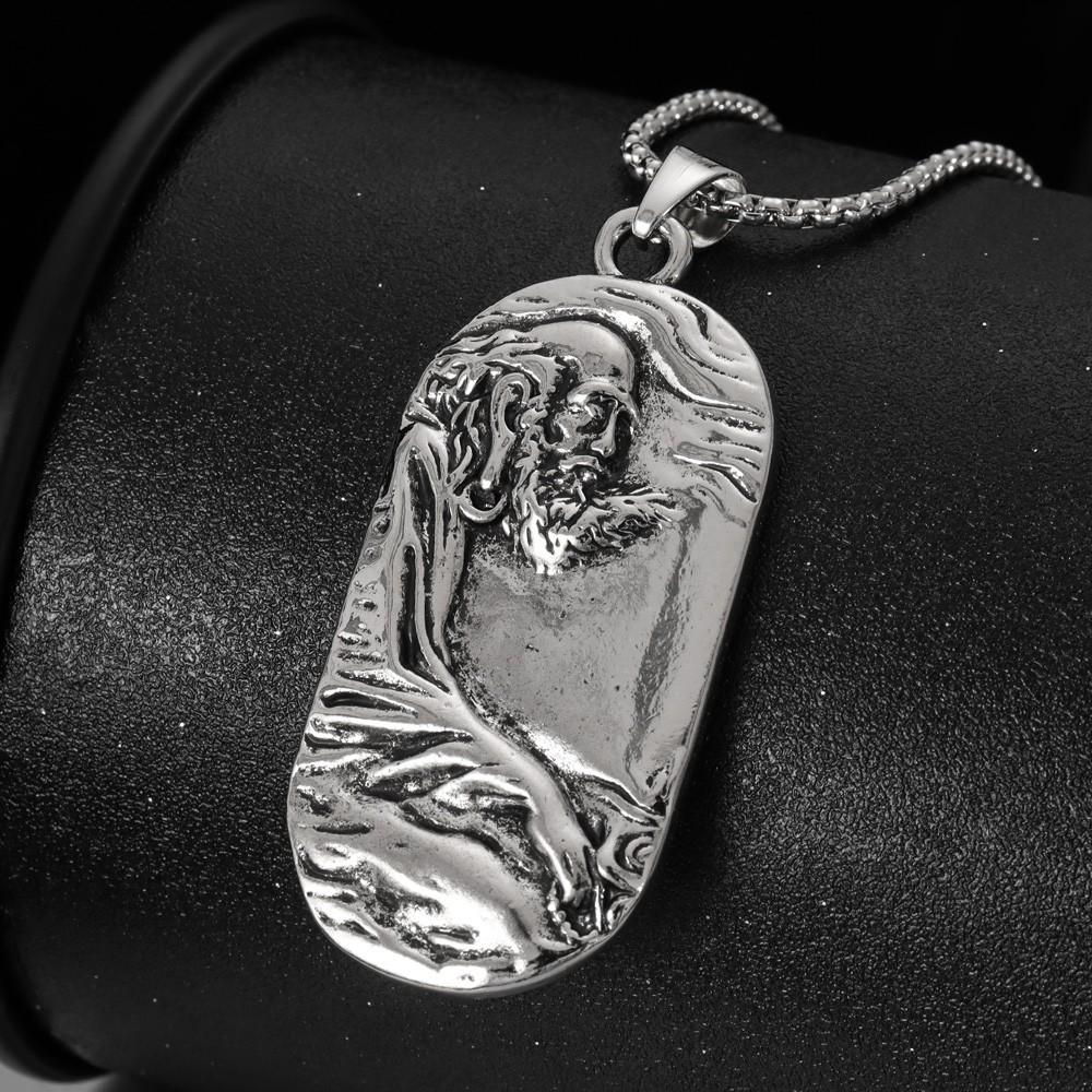 New Old Man Retro Men's Pendant Necklace
