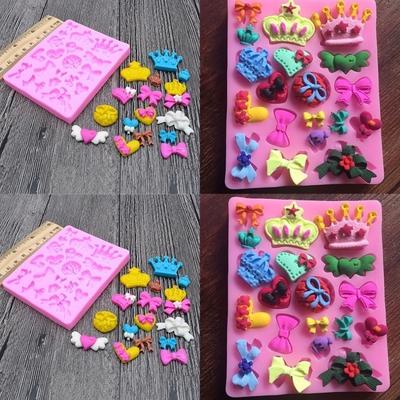 Stampo in silicone per torta da festa Baby Shower fai da te, strumenti per decorare torte in fondente, caramelle, argilla