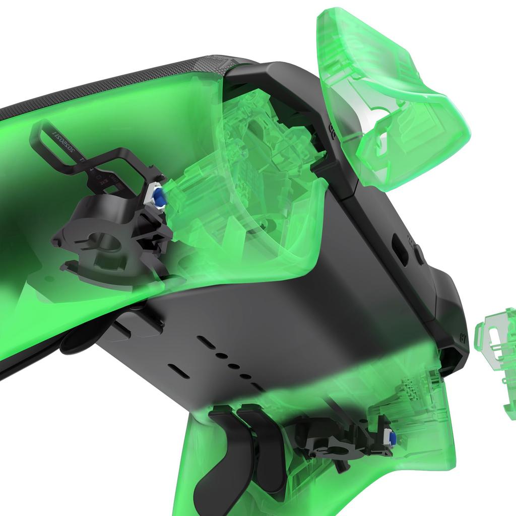 eXtremeRate Clicky Hair Trigger Stop Kit for Xbox Elite Series 2 Shoulder Ergonomic Tactile LT RT Mouse Click Compatible with Xbox Elite Series 2 Core