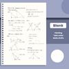 Grids/Blank/Horizontal Line Spiral Notepad Flip Over Design Memo Pad  School Office Supplies
