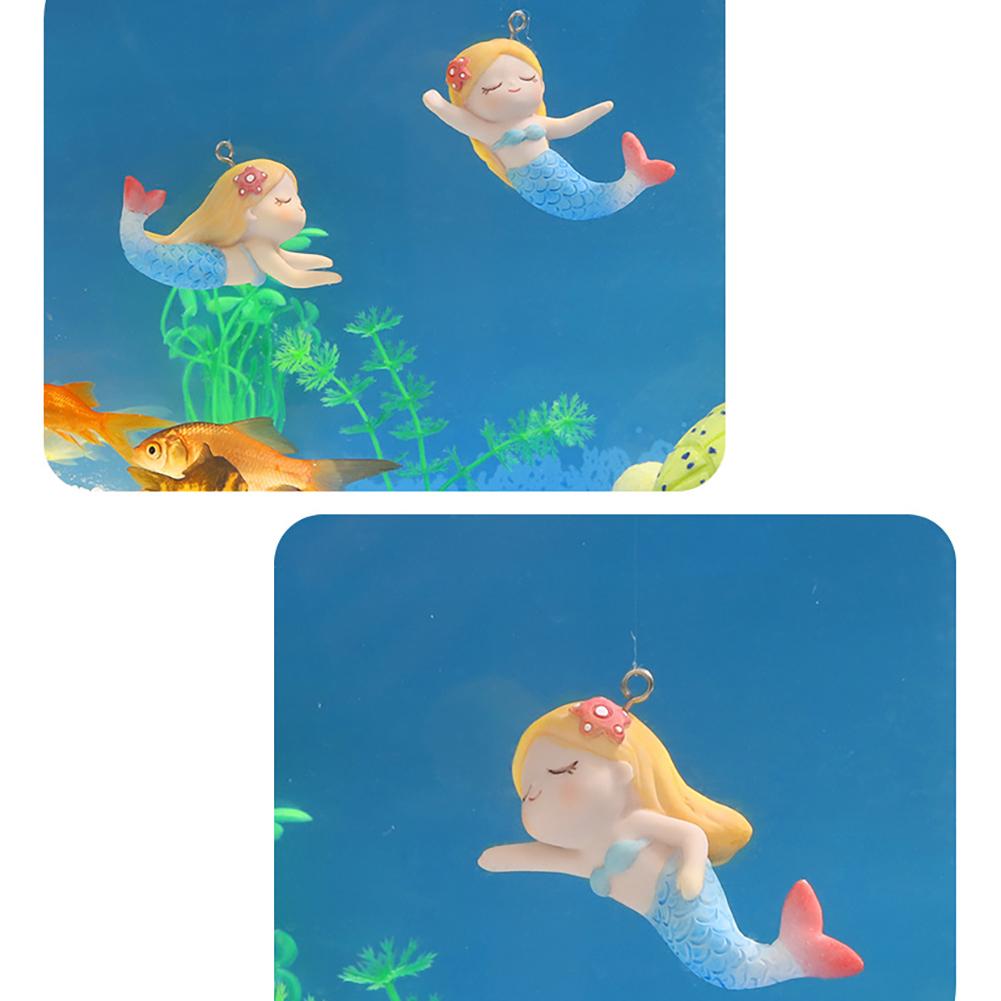 Schwimmende Harz-Dekoration Kreativer Cartoon-Anhänger Aquarium Fischbecken Landschaftsgestaltung Dekoration