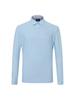 WIDEANGLE To W.Ice Cooling Sleeve Big Logo Polo Shirt M_Ice Blue