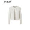 PORTS Women's Hand-Embroidered Beaded Knit Cardigan