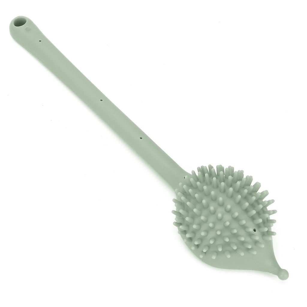 Doppelseitiger Meridian Klopfmassagegerät Fitness Silikon Lindert Müdigkeit Körper Klopfmassagegerät Grün