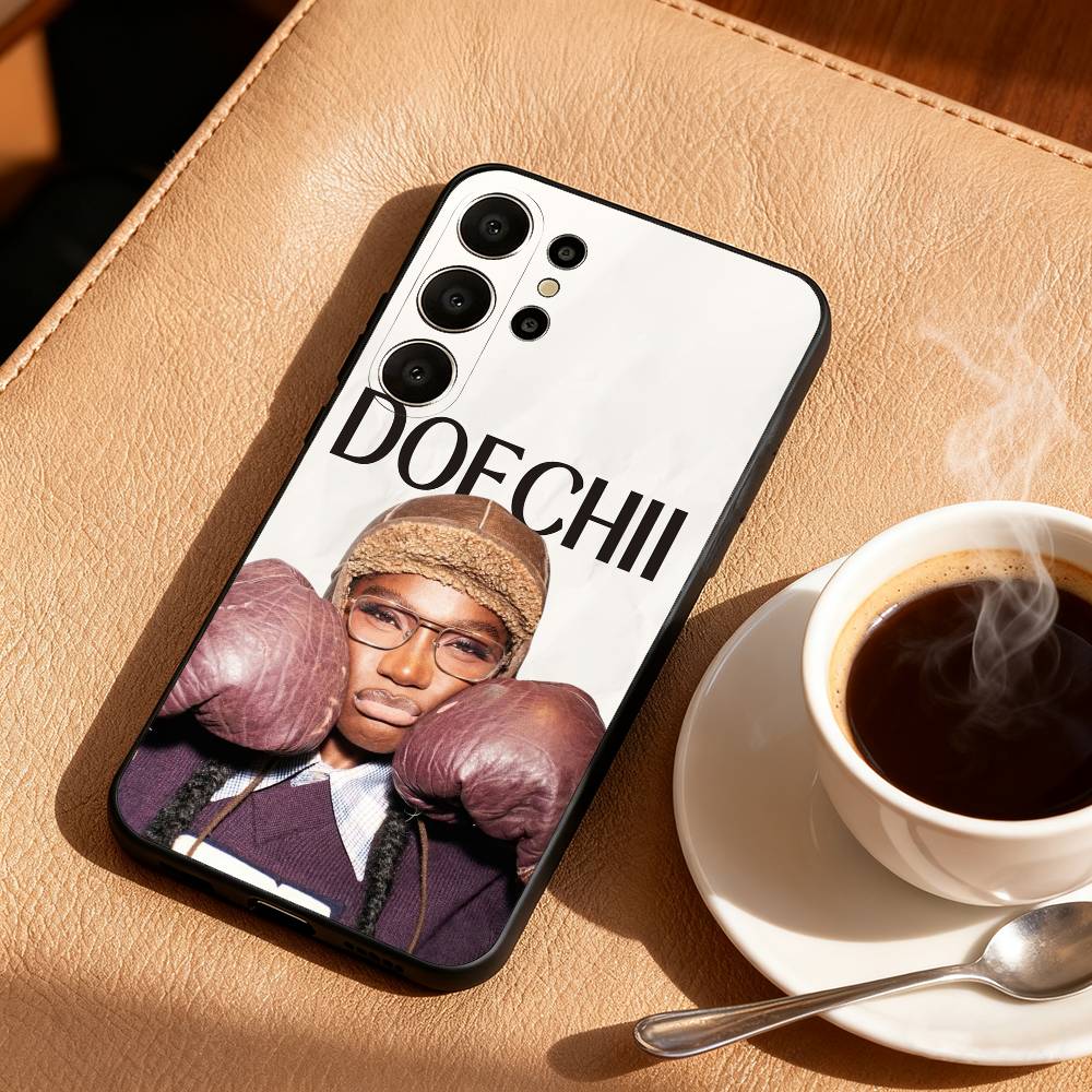 

Rapper D-Doechii Phone Case For Samsung S26,S25,24,23,22,30,21,10,9,Ultra,Plus,Lite,FE Soft Black Case Samsung S25Plus