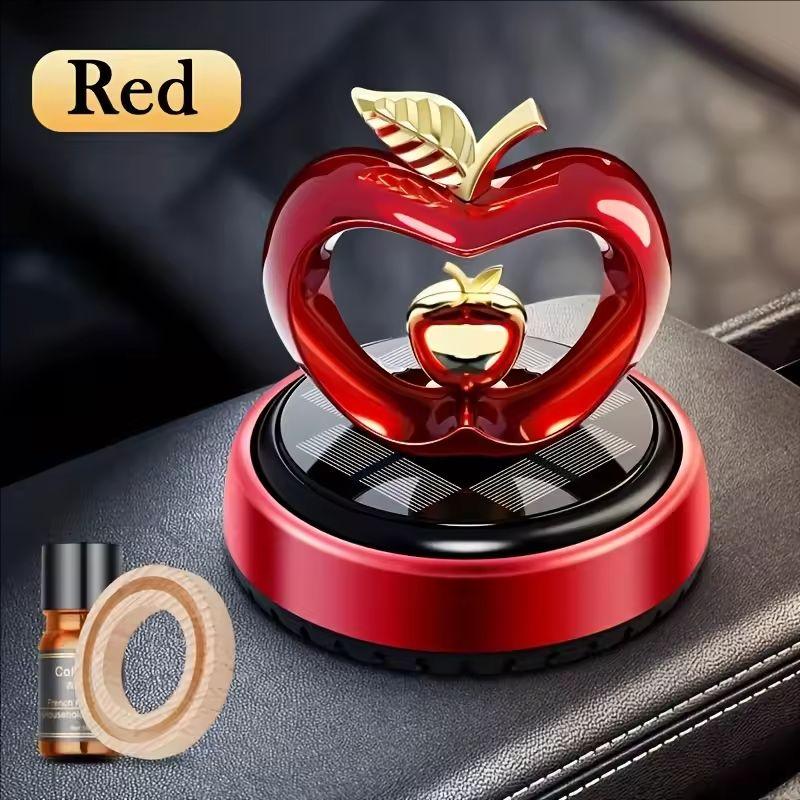 

Автомобильный освежитель воздуха на солнечной батарее • Премиальный стойкий аромат • Роскошный декор для автомобиля • Вращающийся солнечный парфюмерный орнамент красный