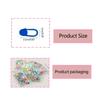 100 Pcs Knitting Crochet Markers Plastic Safety Locking Markers Hold Clip