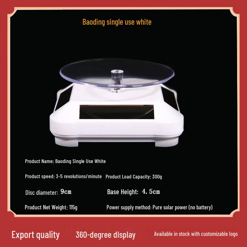 High-End Ceramic Turntable Jewelry Rack for Bracelet & Earrings Display