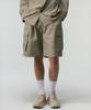 [City Leisure] Np Belted Cargo Shorts [Grayish Beige]
