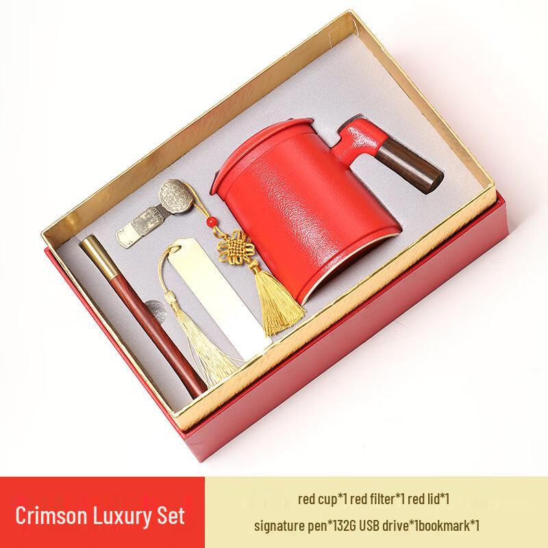 Luxury Dehua Coarse Pottery Tea Set