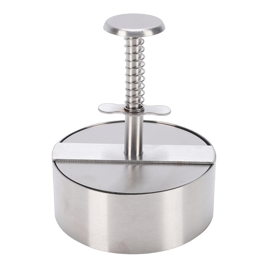 Burger Press, 4.5 Inch Hamburger Press, 304 Stainless Steel Non Stick Burger Patty Maker for Beef, Vegetables, Rice