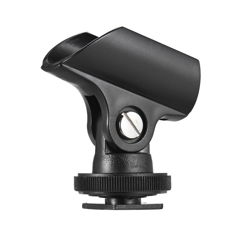 Flexible Mic Microphone Accessory Stand Plastic Clamp Clip Holder Mount