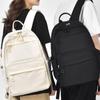 Large Capacity Student Backpack Solid Color School Bag Unisex Laptop Backpack School Use