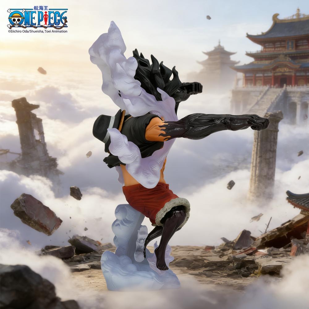 1pc Officially Licensed One Piece Monkey D. Luffy Gear Fourth: Snakeman Figure Perfect for Ornament and Gifting