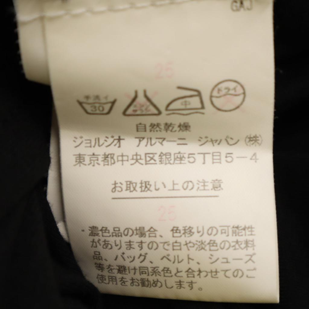 Armani Jeans Short Sleeve V Neck T-shirt M Black Women Used