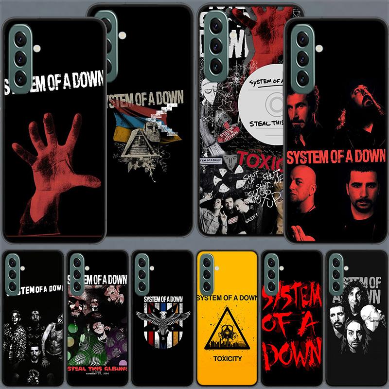System Of A Down Phone Case for Samsung A54 A14 A24 A34 A17 A37 A57 A55 A35 A25 A15 A07 A05S A04S A12 A22 A32 A52S A72 Galaxy No
