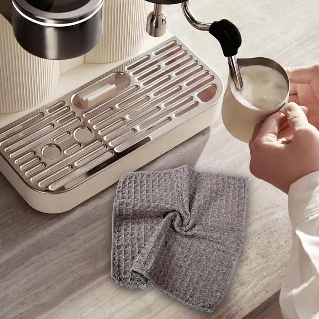 Microfiber Cleaning Cloth Car Wash Washable Soft Washing Dishes Square Dish Towel