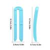 10pcs Durable Hair Perming Clip Anti-Slip Insulation Clip U-shaped Clips  Home Hair Styling