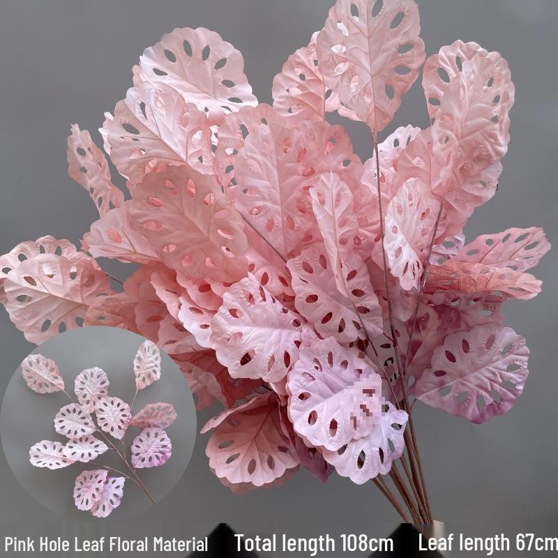 Wedding Pink Series Peony and Rose Artificial Flowers for Decorations