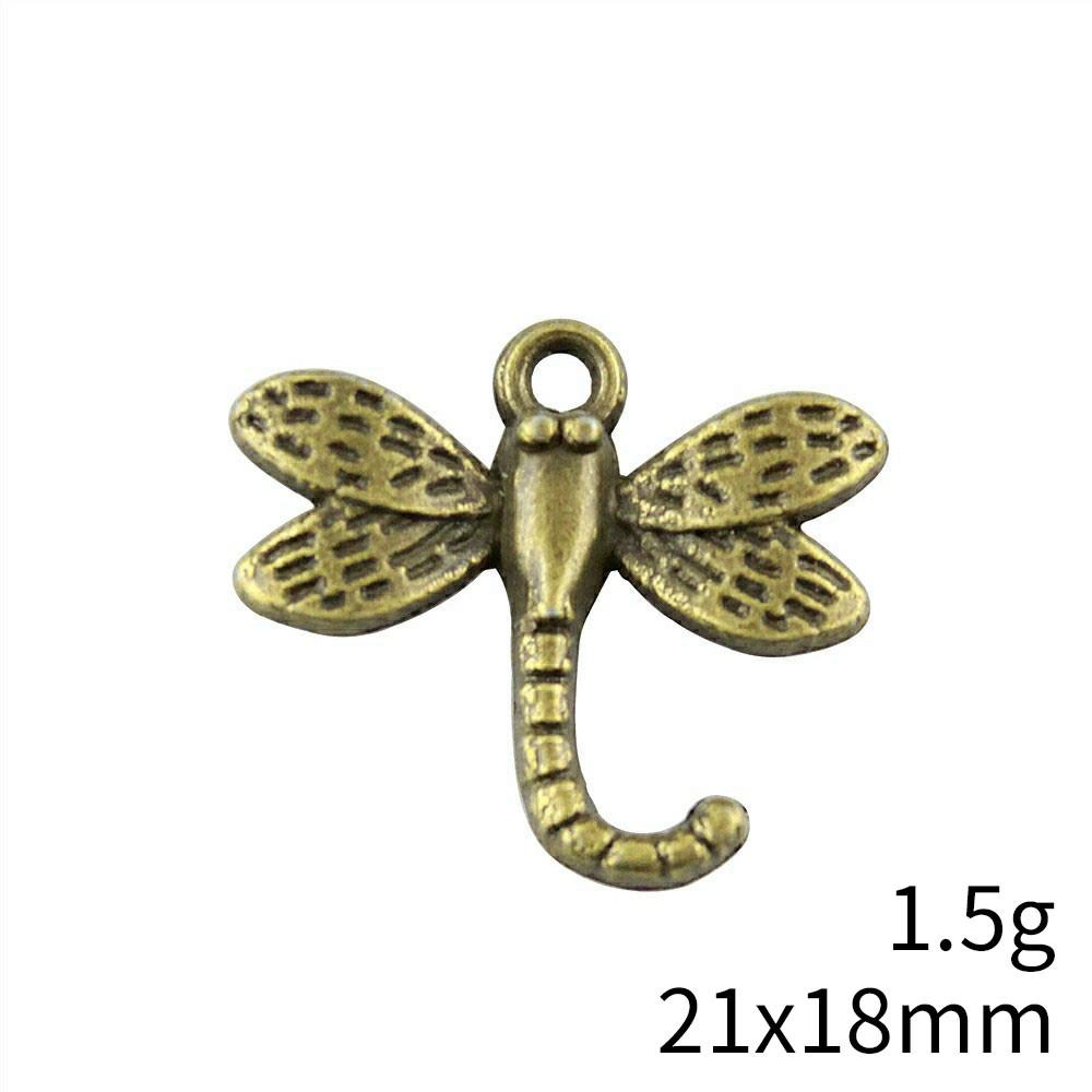 Birthday Gifts Charms Bracelet Italian Dragonfly Charms Pendant Backpack Pendant Accessories