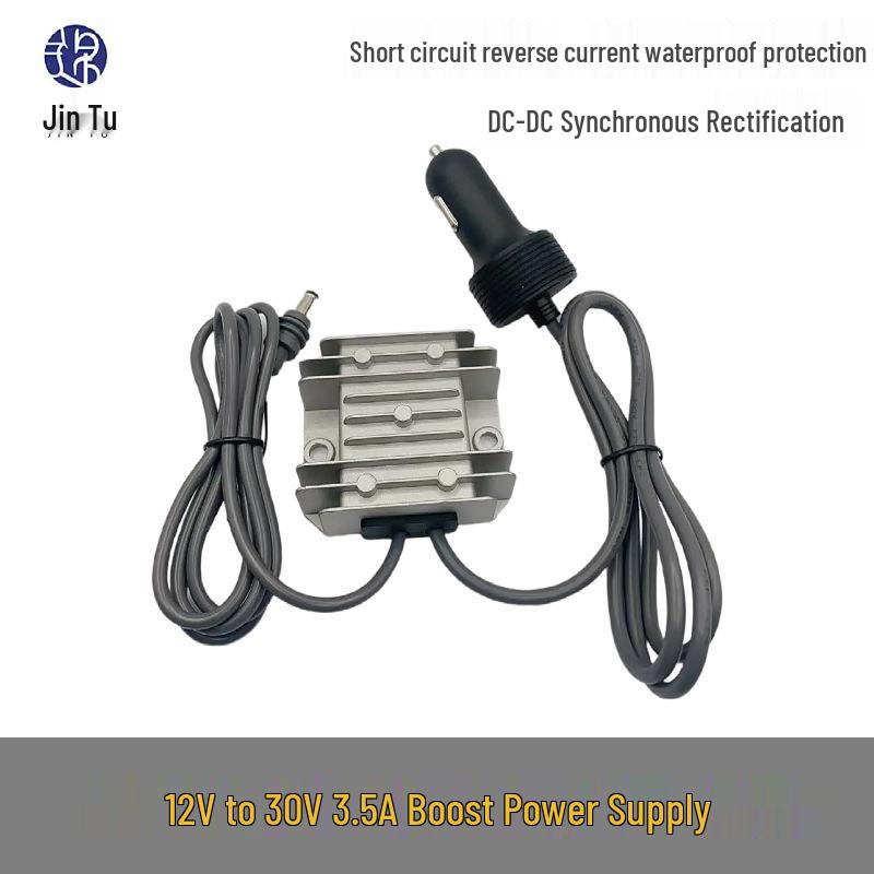 

12V/24V to 30V 3.5A DC Power Converter for Car Cigarette Lighter