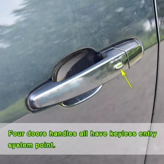 For Chevrolet Blazer - Carbon Fiber Door Handle Cover Trims Accessories