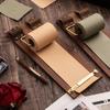 Vintage Hanging Memo Board with Tearable Paper Clips