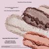Vijfkleurige Relief Comprehensive Shadow Oogschaduw Disc Kleurentest Matte Parelmoer Geen Verstuivingen Poeder Dagelijks Veelzijdig Vrouw