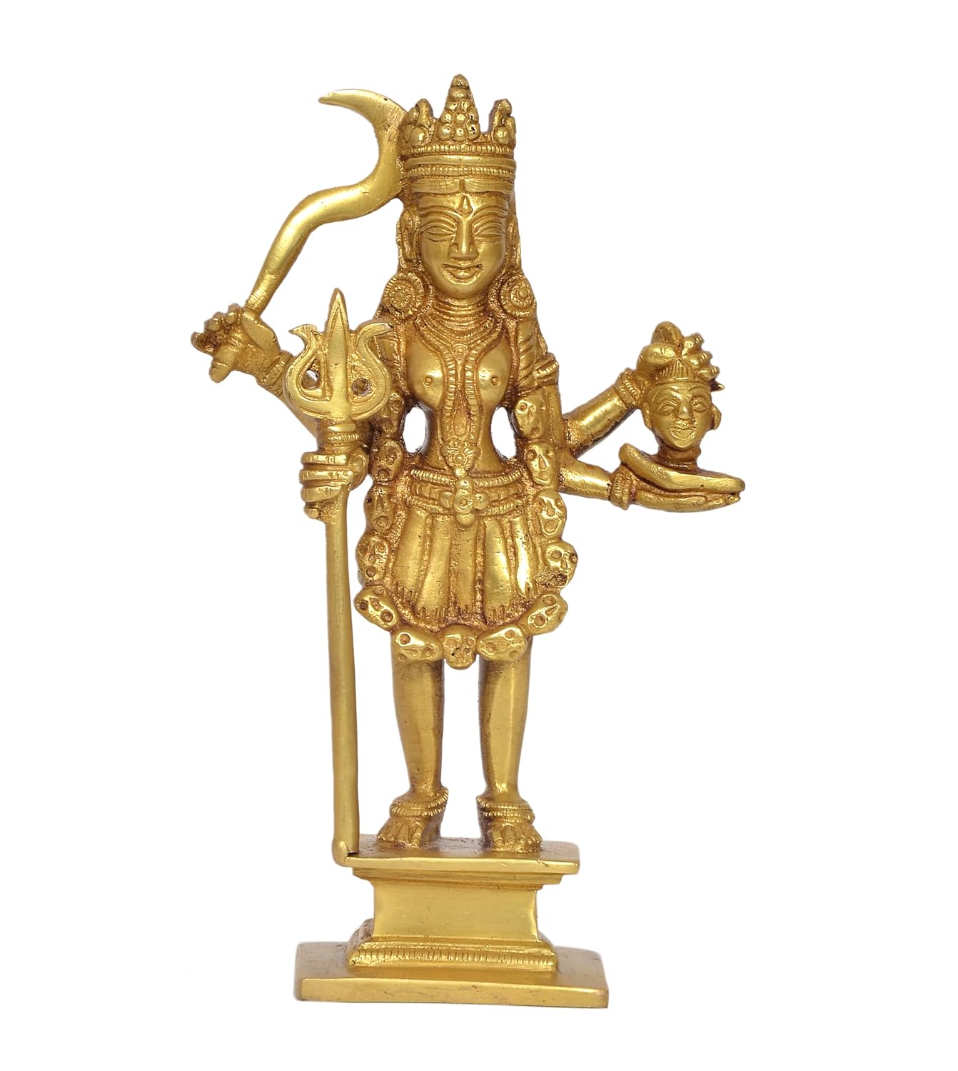 Богиня Мата Маха Кали Маа Идол Скульптура Статуя, Домашний Декор Подарок - 7,5 дюйма