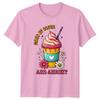 Fueled By Coffee And Anxiety Unisexs TShirt Unisextal Health Coffee Gift For Her