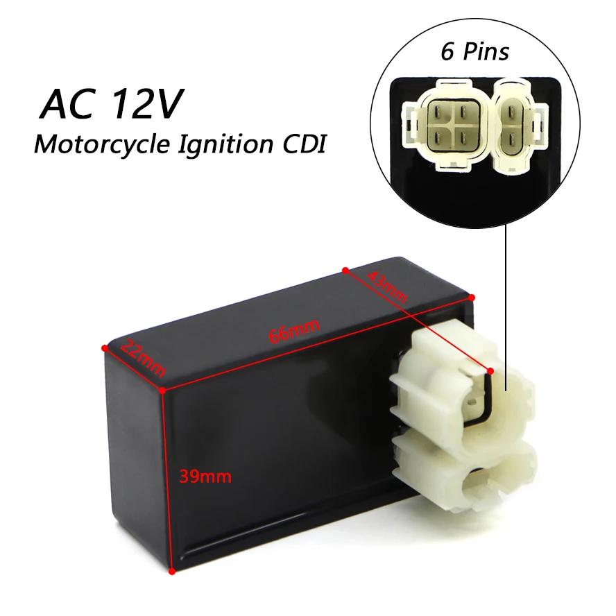 Cdi Unit / Ignition For Honda Gy6 50cc/125cc/150cc 139QMB/152QMI/157QMJ/Cb125/150 Atv Quads Moped Scooter Buggy 4-Stroke Go Kart
