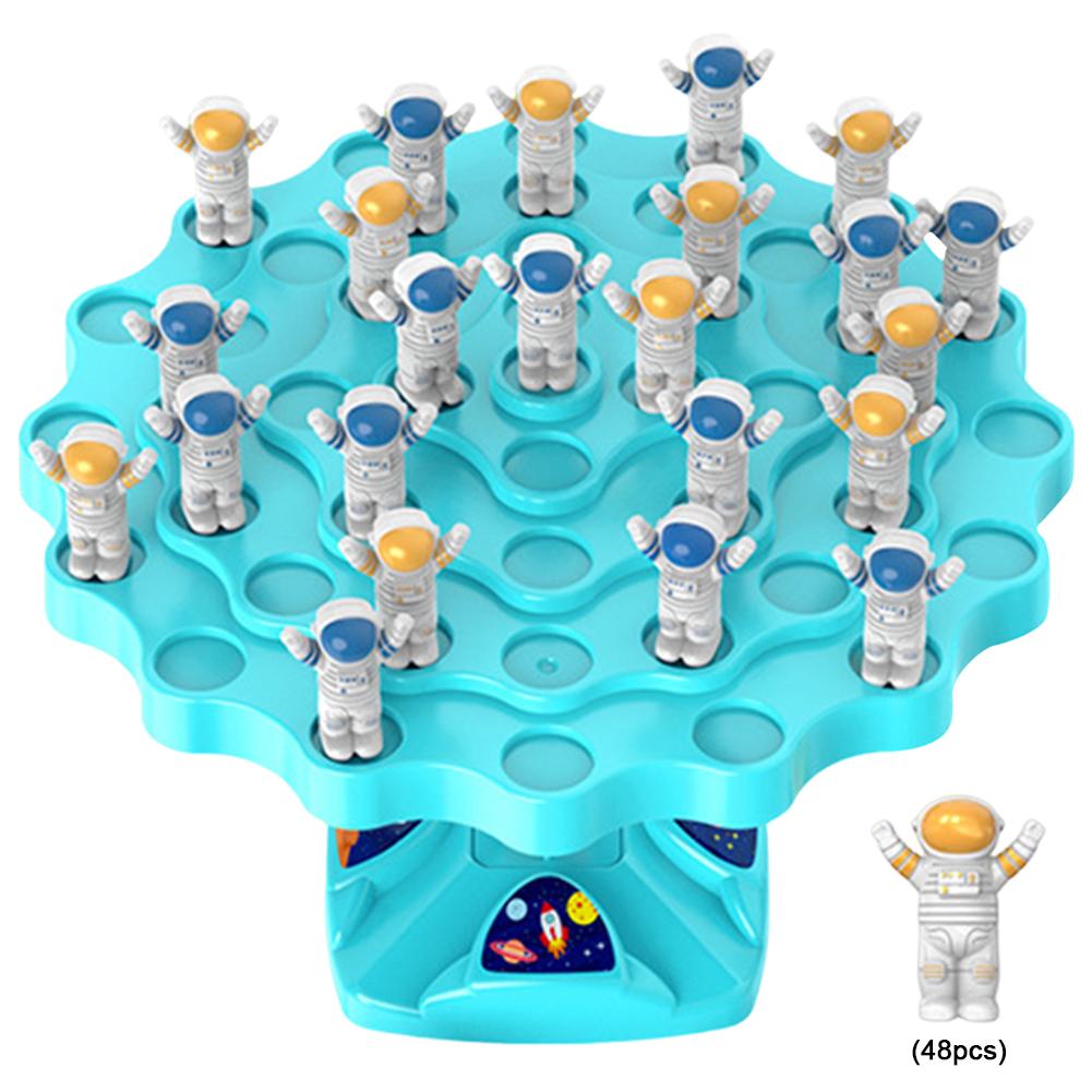 Balance Astronaut Parent-Child Interaction Educational Balance Tree Spaceman Balance Tree Game Family Table Game Set