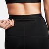 Nike Quick-Dry Solid Color Breathable Mid-Rise Running Fitness Pants Women pants Black DM7750-010