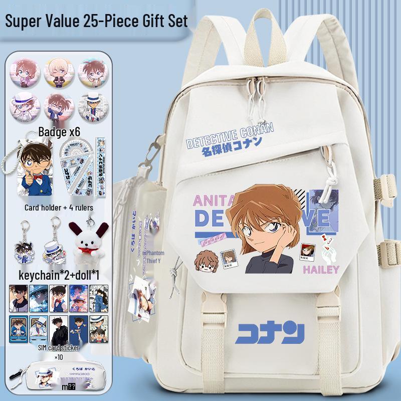 Detective Conan x Kaito Kid Large Capacity Backpack for Students
