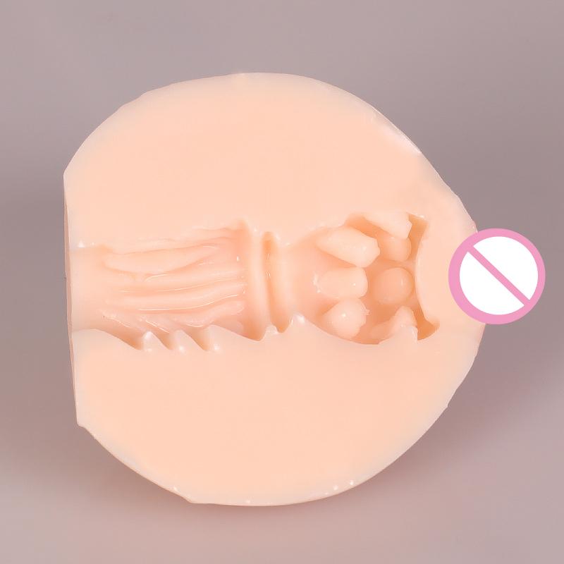 Sztuczna klatka piersiowa fałszywe silikonowe piersi zabawki mężczyźni Masturbator stres piłka do wyciskania miękkie Mini cycki zabawka kieszonkowa cipka produkty dla dorosłych