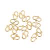 10pcs Non-Fading 24K Vacuum S Buckle W Buckle M Buckle Plus Ring Diy Jewelry Accessories Bracelet Necklace Anklet Connecting Buckle Copper Buckle