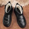 Winter Men's Snow Boots Waterproof Non-Slip Comfortable Warm Plush Lining Outdoor Ski Ankle Boots For Men