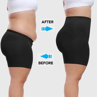 Bragas de Control de talla grande para mujer, ropa moldeadora de cintura alta, pantalones cortos moldeadores de cintura para adelgazar la obesidad y el abdomen