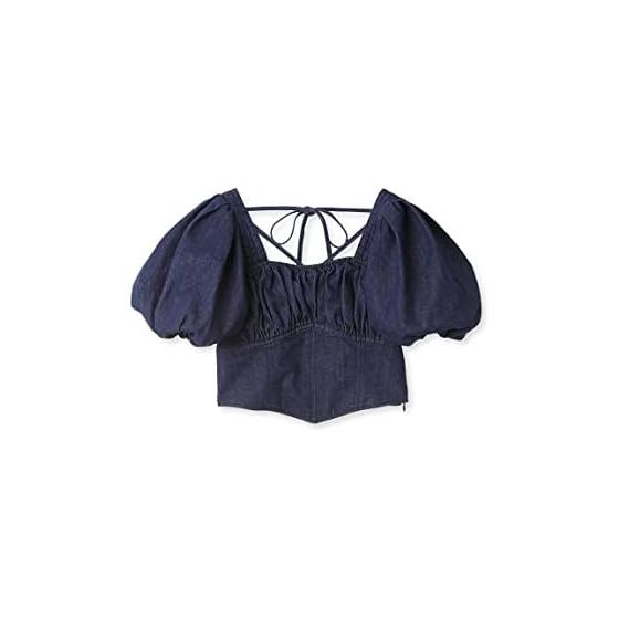 SNIDEL Puff Sleeve Balier Blouse SWFB231135 Women s