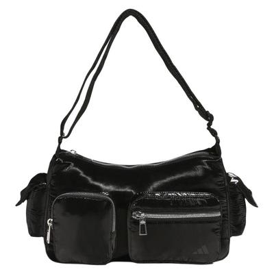 PU Polyurethane Portable Crossbody Bag Shoulder Bag Regular Women's Black Adidas JE3901