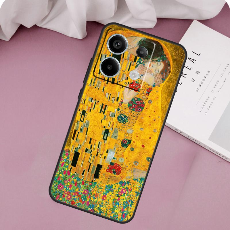 Starry Night Klimt Kiss Case For Xiaomi Redmi Note 14 13 12 11 10 9 15 Pro Plus Redmi 15C 14C 10C 12C 13C 15 Cover