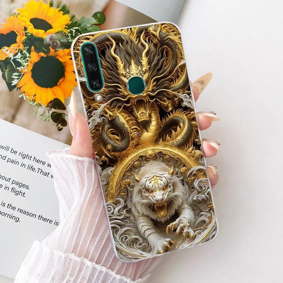 For Huawei Y6p 2020 Case MED-LX9 Silicone Soft Back Cover For HuaweiY6p Y 7P 2020 Funda Silicone Case For Y7 p Cover Coque