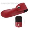 New Bottle Opener Leather Case Small Leather Bag Leather Wine Knife Set Wine Tool PU Bag(Black)