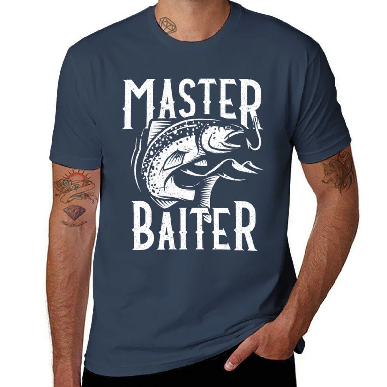 Master Baiter TShirt Basic Breathable Solid Color TShirt S