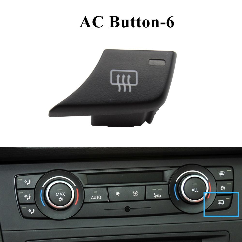 Car AC Conditioning Button Air Circulation Heater Climate Control Fan Volume For BMW 1 3 Series X1 X3 E90 E91 E92 E93 F25