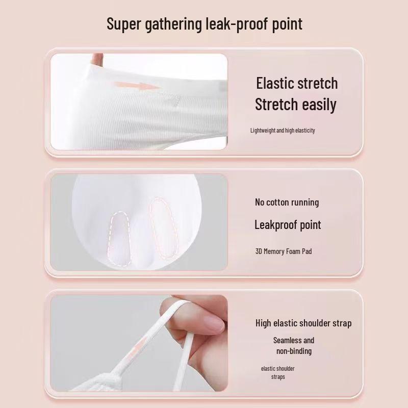 Disposable Portable Push-up Bandeau Bra with Individual Sterile Packaging for Travel or Business Trips